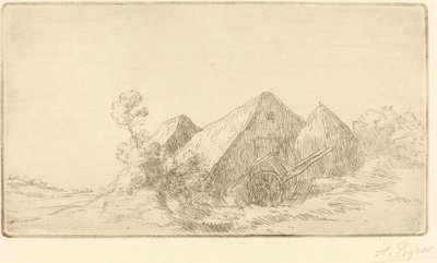 Domek z wózkiem autorstwa Alphonse Legros