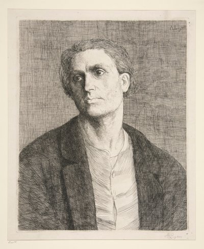 główne studium autorstwa Alphonse Legros