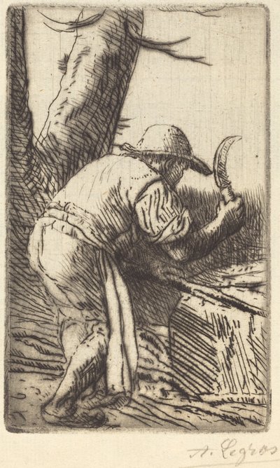 Fagot-cutter (Fgot cutter) autorstwa Alphonse Legros