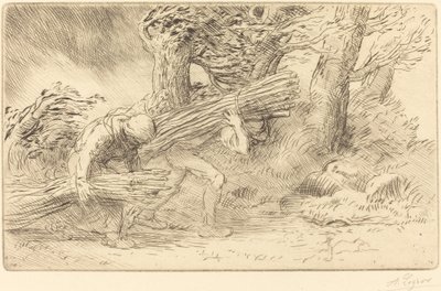 Zbieracze pedałów (Les fagottiers) autorstwa Alphonse Legros