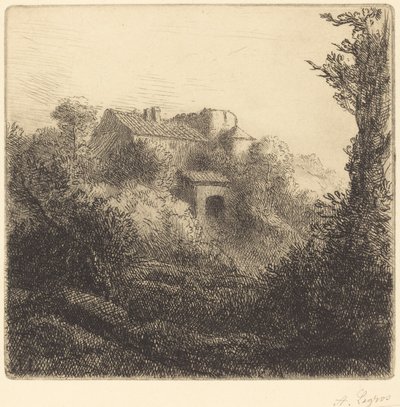 Farma na wzgórzu Farma na wzgórzu. autorstwa Alphonse Legros