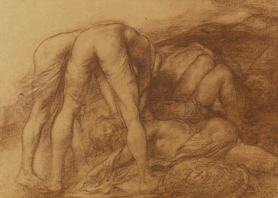 Figurki usuwające martwych żołnierzy autorstwa Alphonse Legros