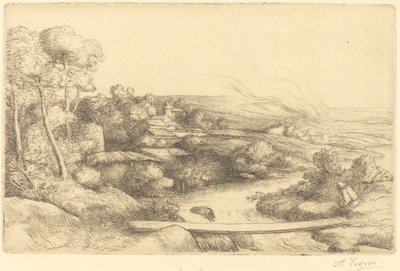 Kładka autorstwa Alphonse Legros