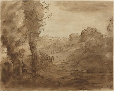 Chodnik w Burgundii autorstwa Alphonse Legros