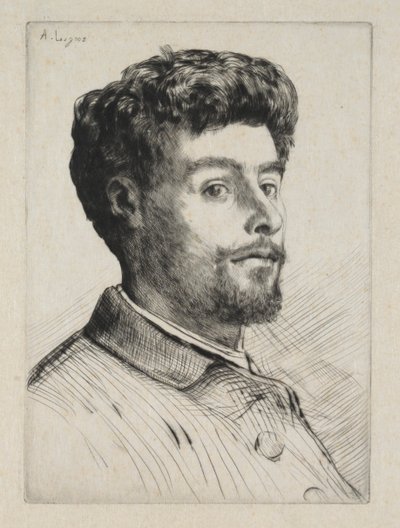 Fryderyk Regamey autorstwa Alphonse Legros