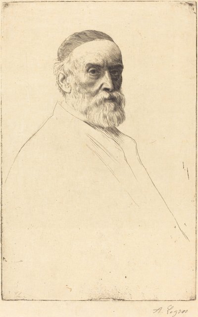 G.F. Waty, RA... autorstwa Alphonse Legros
