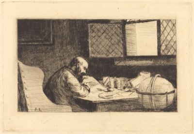 Geograf Le geograf. autorstwa Alphonse Legros