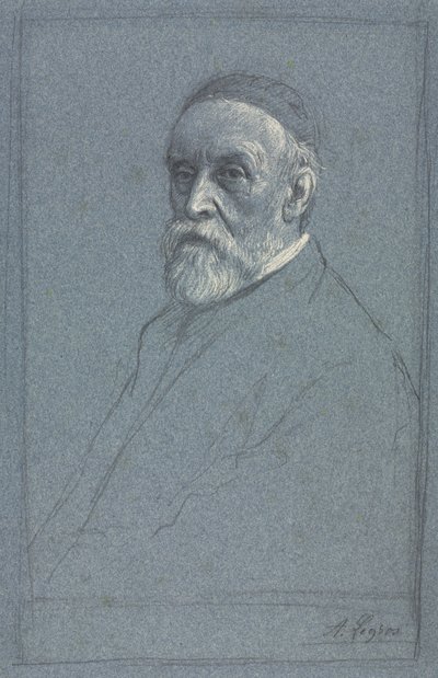 George Frederic Watts, R.A. autorstwa Alphonse Legros