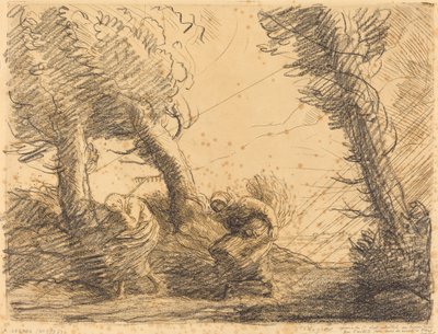 Harvesters Surprised by the Storm (Moissoneuses zaskakuje par l