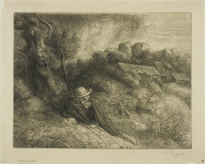 Nawiedzony dom autorstwa Alphonse Legros