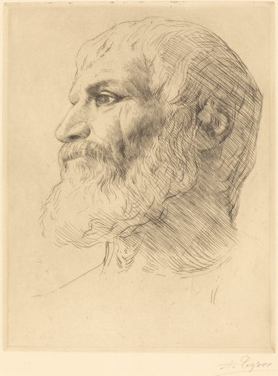 Szef Soulioti Tete de Soulioti. autorstwa Alphonse Legros