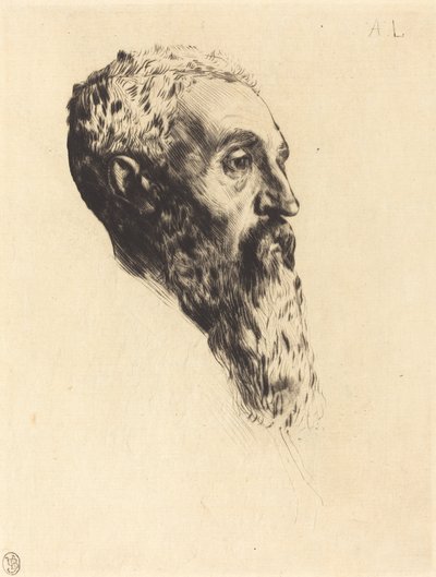 Szef modelki autorstwa Alphonse Legros