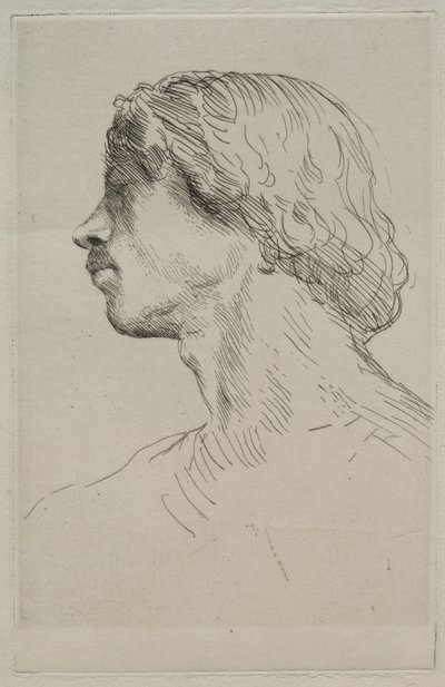 Szef modelki autorstwa Alphonse Legros
