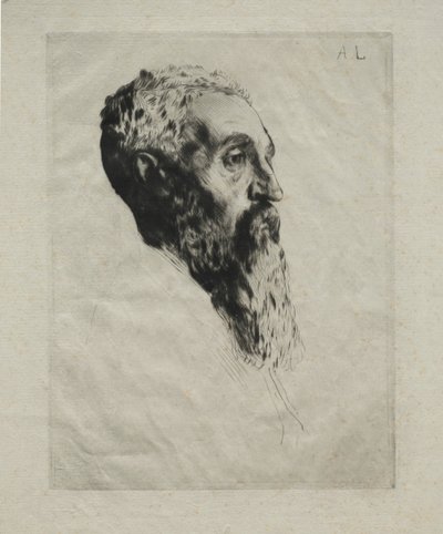 Szef modelki. autorstwa Alphonse Legros