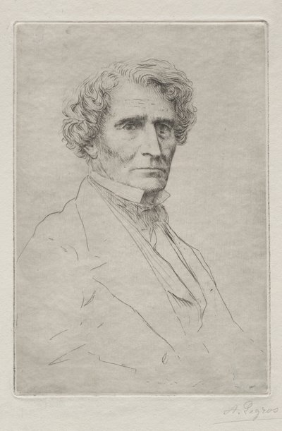 Hector Berlioz autorstwa Alphonse Legros