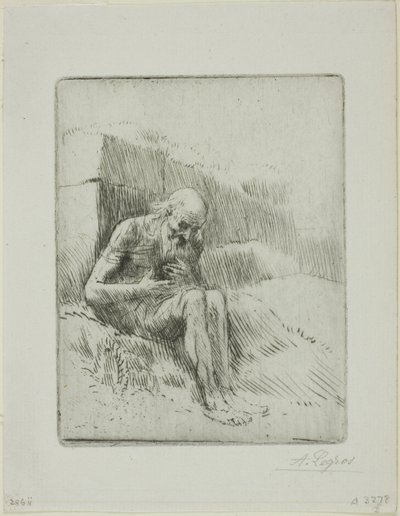 Praca, druga płyta autorstwa Alphonse Legros
