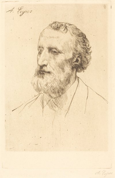 Jules Dalou, 1. tablica autorstwa Alphonse Legros