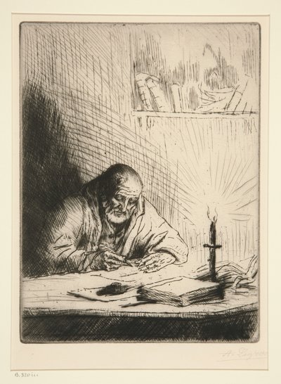 Archeolog autorstwa Alphonse Legros