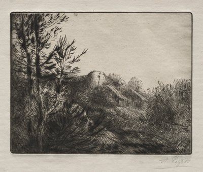 Farma Valoux autorstwa Alphonse Legros