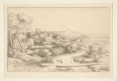 Kładka autorstwa Alphonse Legros