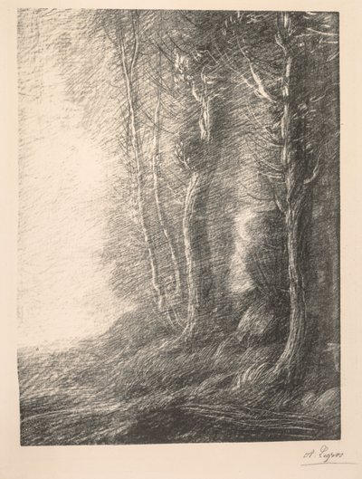 Krajobraz autorstwa Alphonse Legros
