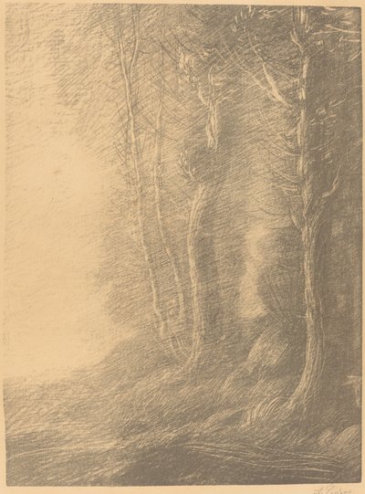 Krajobraz Krajobraz. autorstwa Alphonse Legros