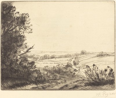 Krajobraz: Droga do Horville Paysage: Chemin d