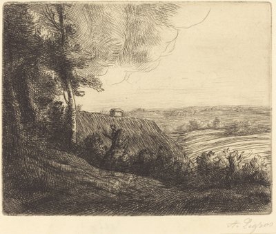 Krajobraz: Droga do Horville Paysage: Chemin d