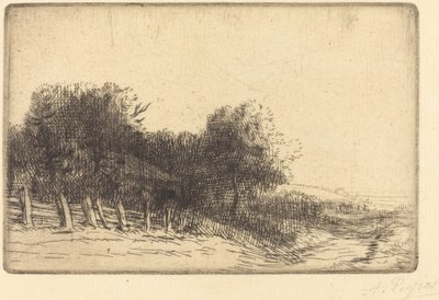 Krajobraz Krajobraz. autorstwa Alphonse Legros