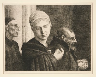 Chrzest (chrzest) autorstwa Alphonse Legros