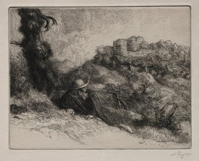 Zamki Powracających. autorstwa Alphonse Legros