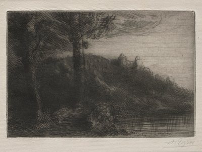 Mały Most autorstwa Alphonse Legros