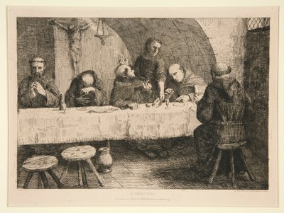 Le Refectoire (Refektarz) autorstwa Alphonse Legros