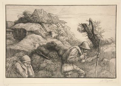 Powrót z lasu autorstwa Alphonse Legros