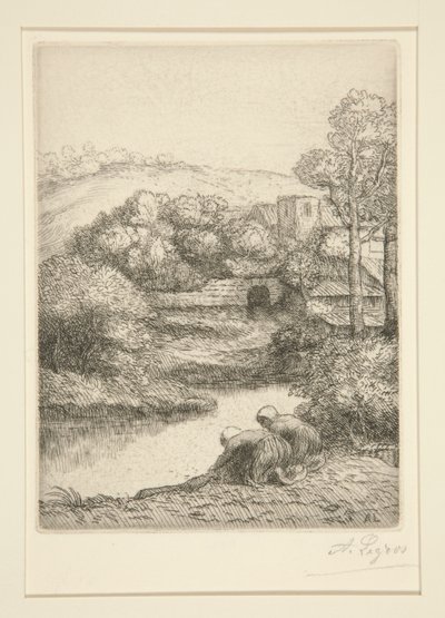 Pralnia, czyli Praczki autorstwa Alphonse Legros