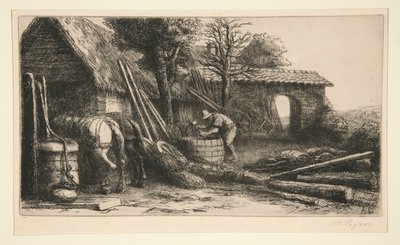 Bednarz autorstwa Alphonse Legros