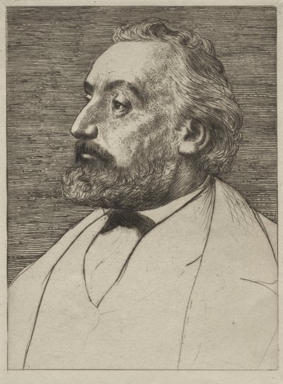 Leon Gambetta autorstwa Alphonse Legros