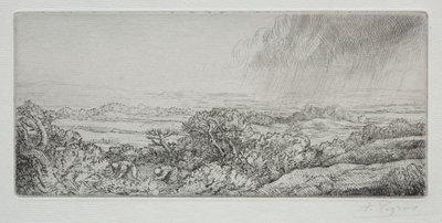 Zbieracze grzybów. autorstwa Alphonse Legros