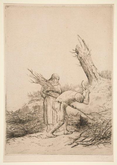 Twórcy bliźniaków autorstwa Alphonse Legros