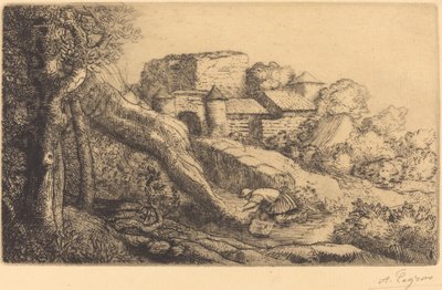 Mały Palnik Trawy autorstwa Alphonse Legros