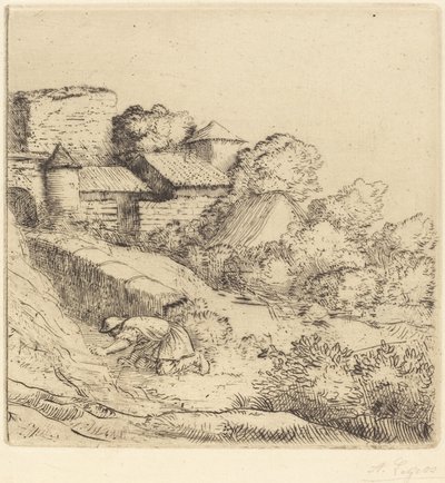 Mały palnik do trawy Mały palnik do trawy. autorstwa Alphonse Legros