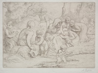 Lato. autorstwa Alphonse Legros