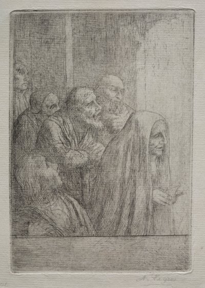 Pasterka autorstwa Alphonse Legros