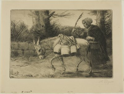 Dojarka autorstwa Alphonse Legros
