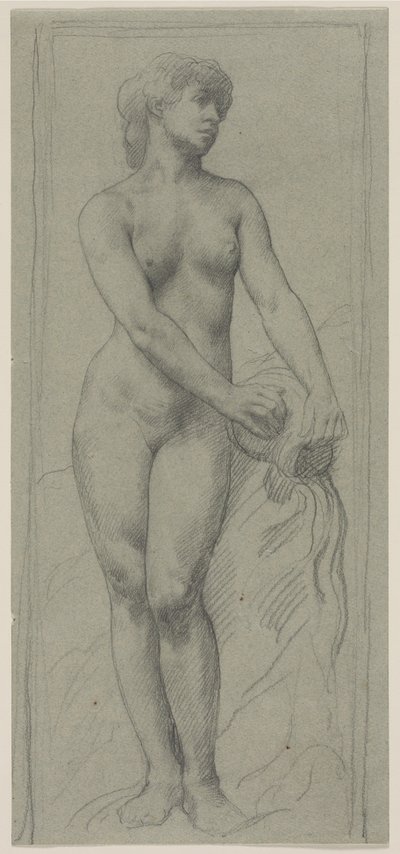 Naga kobieta autorstwa Alphonse Legros