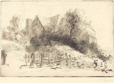 Old Inn Stara karczma. autorstwa Alphonse Legros