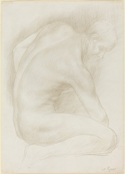 Starzec autorstwa Alphonse Legros