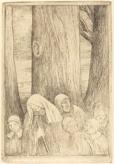 Sieroty Sieroty. autorstwa Alphonse Legros