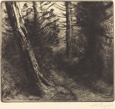 Ścieżka przez las Ścieżka przez las. autorstwa Alphonse Legros