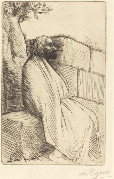 Filozofować (filozof) autorstwa Alphonse Legros